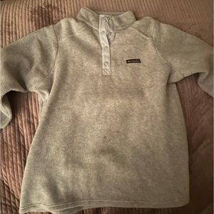 columbia quarter fleece button up